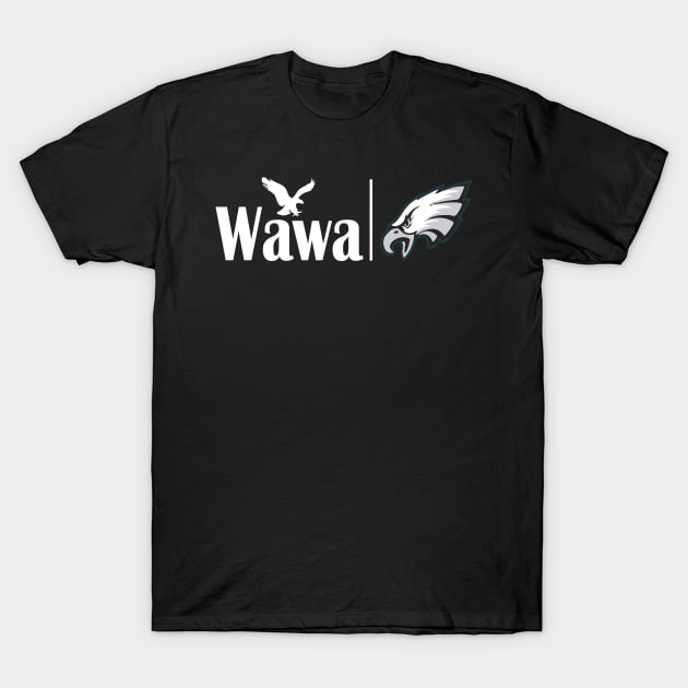 Wawa eagles t shirt top